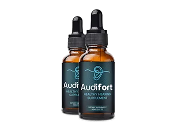Audifort 2 bottles package from the official order page
