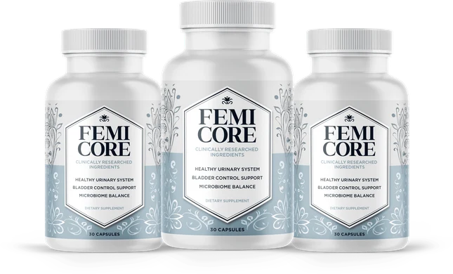 3 bottles of FemiCore