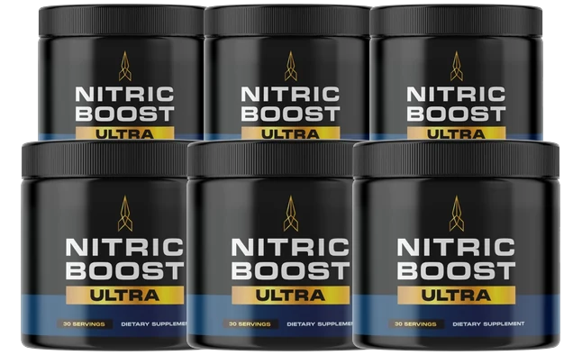 Nitric Boost 6 jars package from the official order page