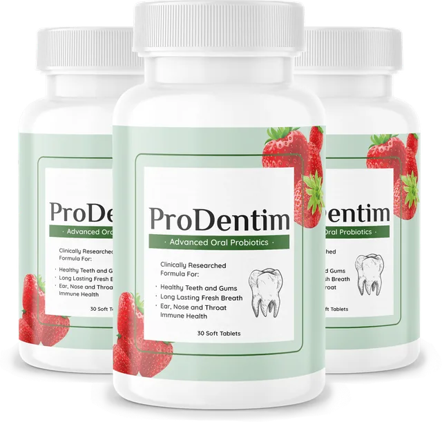 Does ProDentim really work: the three-bottle ProDentim package covering about 90 days of daily use