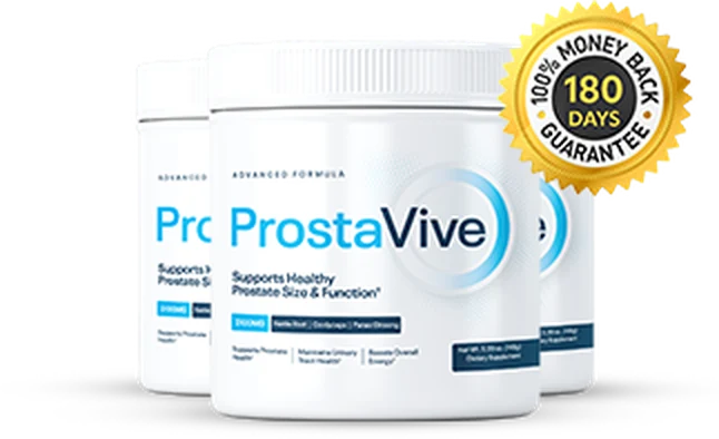 ProstaVive 3 tubs package from the official order page
