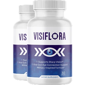 VisiFlora review photo of two VisiFlora bottles, the 2-bottle starter package from the official order page
